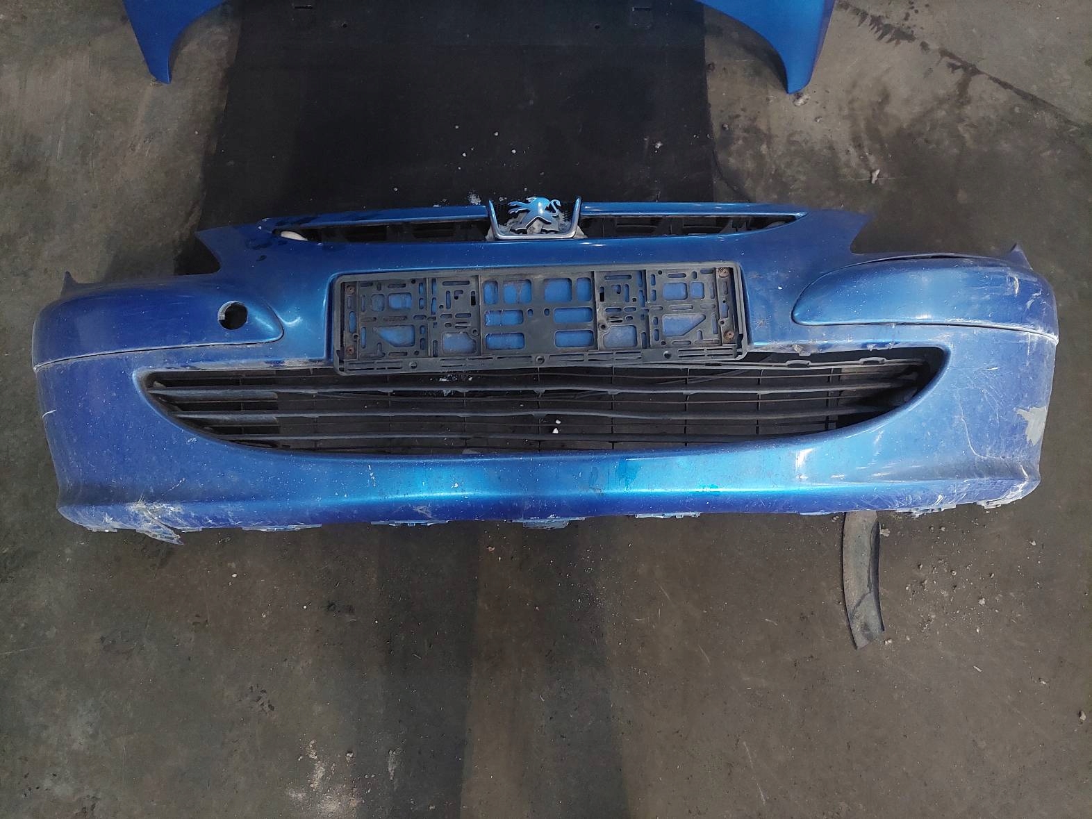 complete front bonnet bumper light support panel for radiators PEUGEOT 307 and KMFD