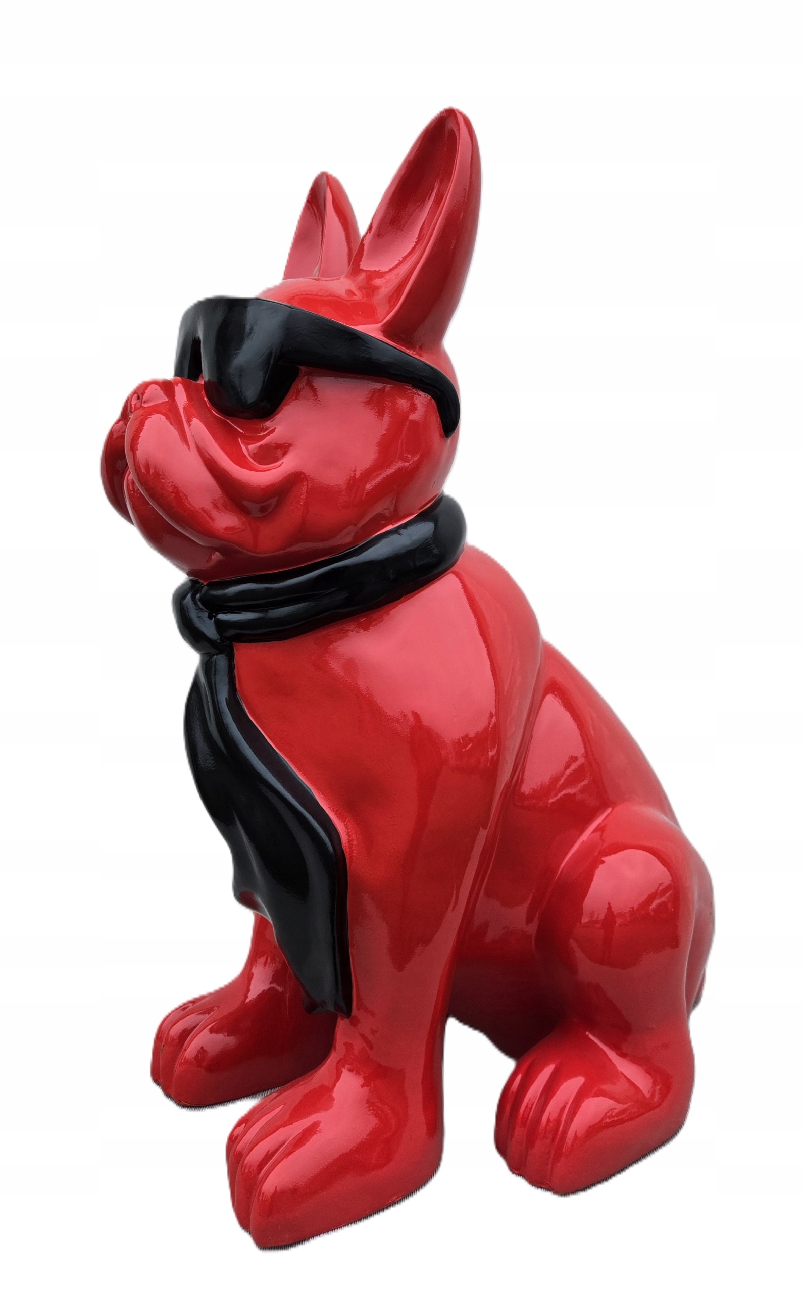 Veľká záhradná socha Pes Dekorácia Socha Pes Dom Záhrada Buldog Ozdoba