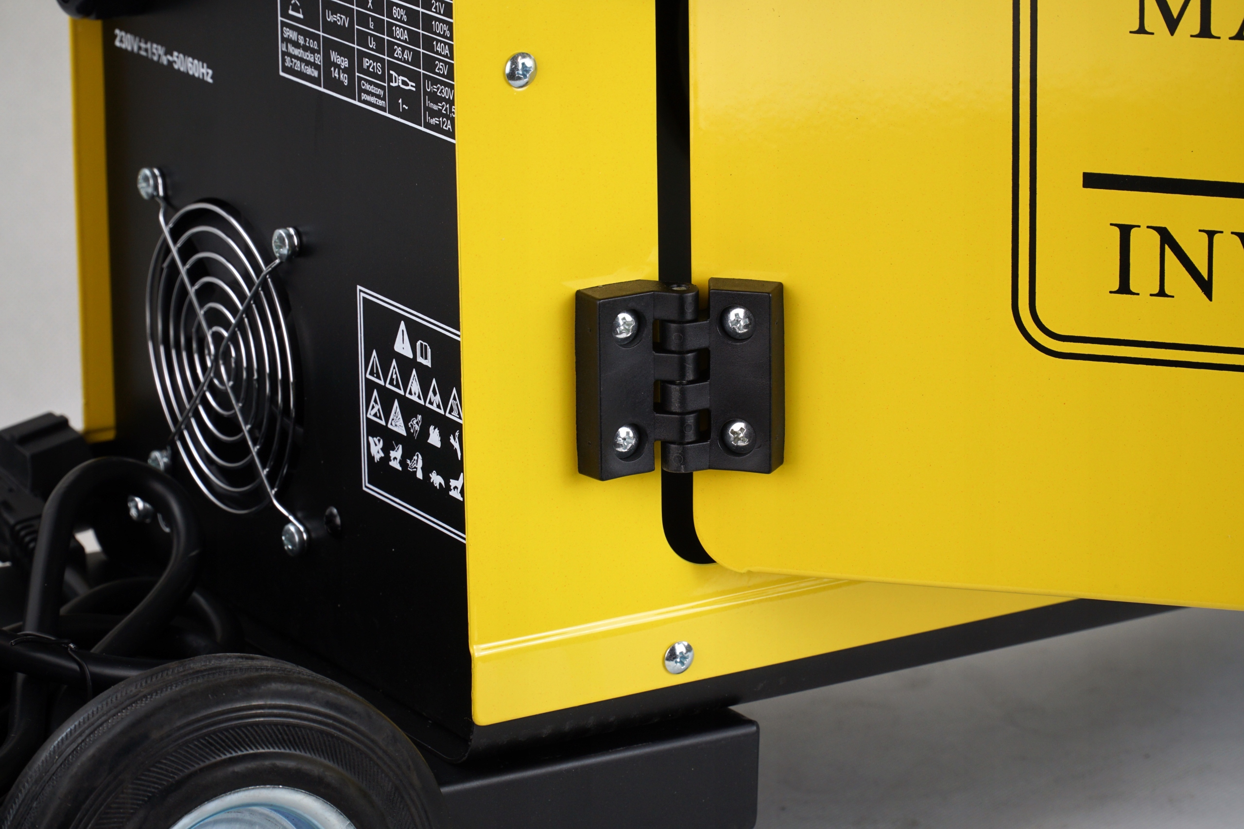 Spawarka inwertorowa Magnum MIG/MAG 200A KN MMA IGBT MIGOMAT 230V PODWOZIE Model Magnum MIG 200 KN