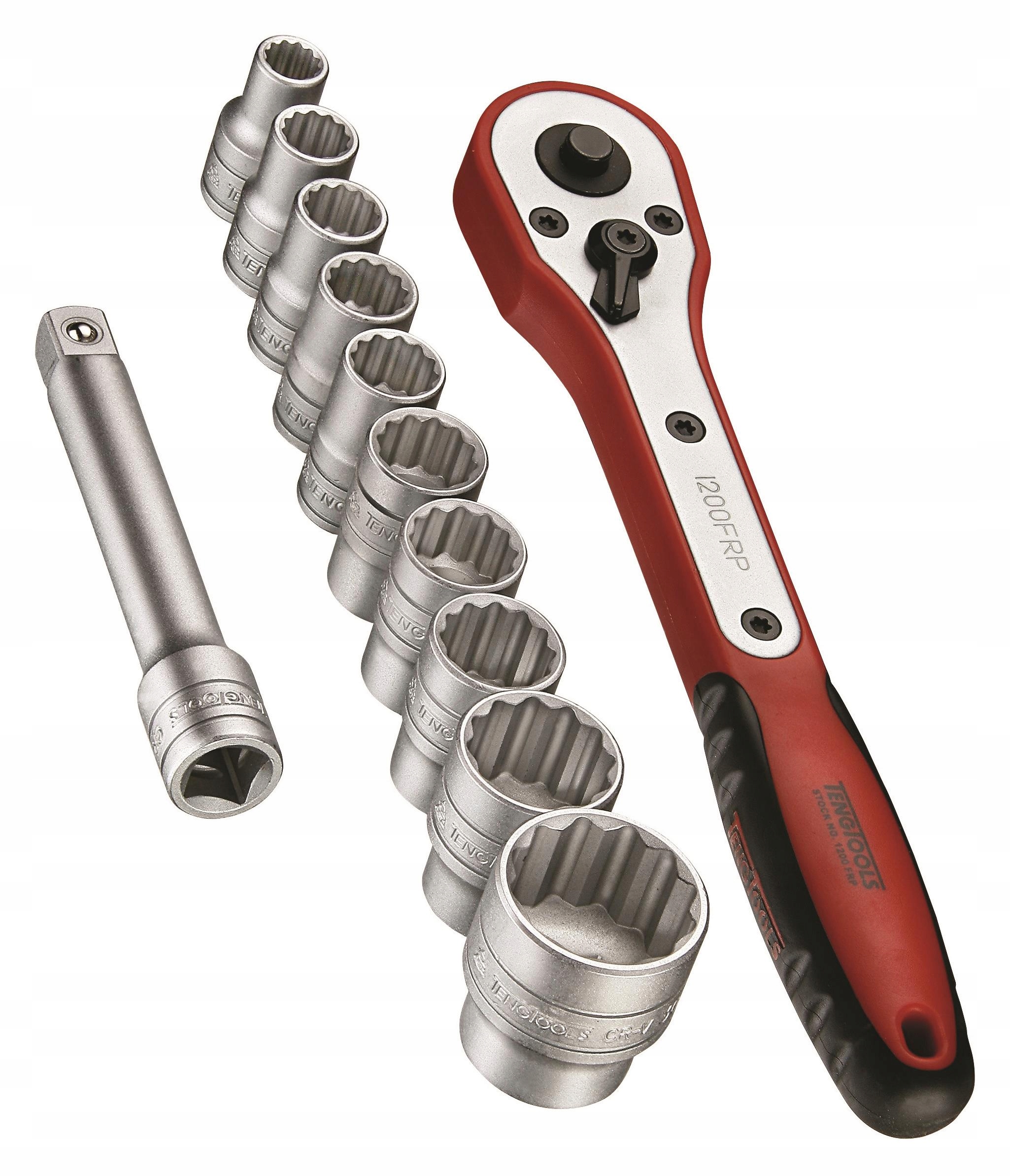 Sada náradia s 1/2" štvorcovým úchopom Teng Tools M1212N1