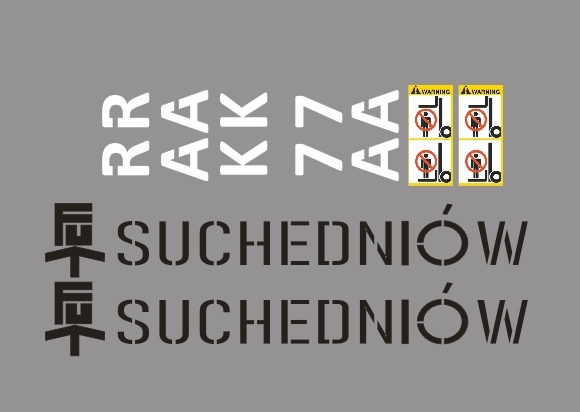 Samolepky – polep Rak 7A