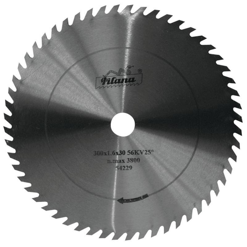 Kotouč pilový na dřevo, 5310 56 zubů KV25°, Ø 350 x 2,8 x 30 mm, Pilana