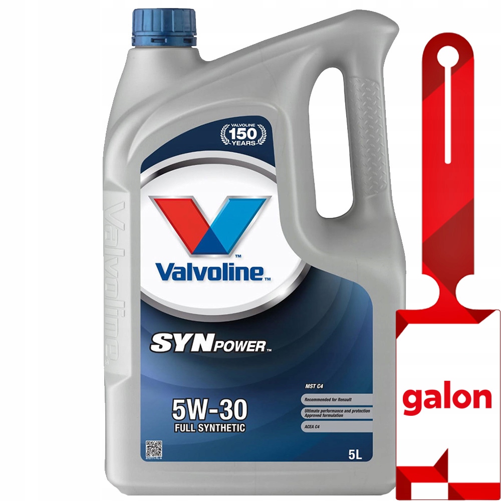 

Valvoline Synpower Mst C4 5W30 5L