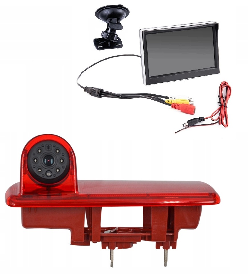 Kamera Cofania w Stop Monitor 5'' Primastar Vivaro Trafic 2014 |0703