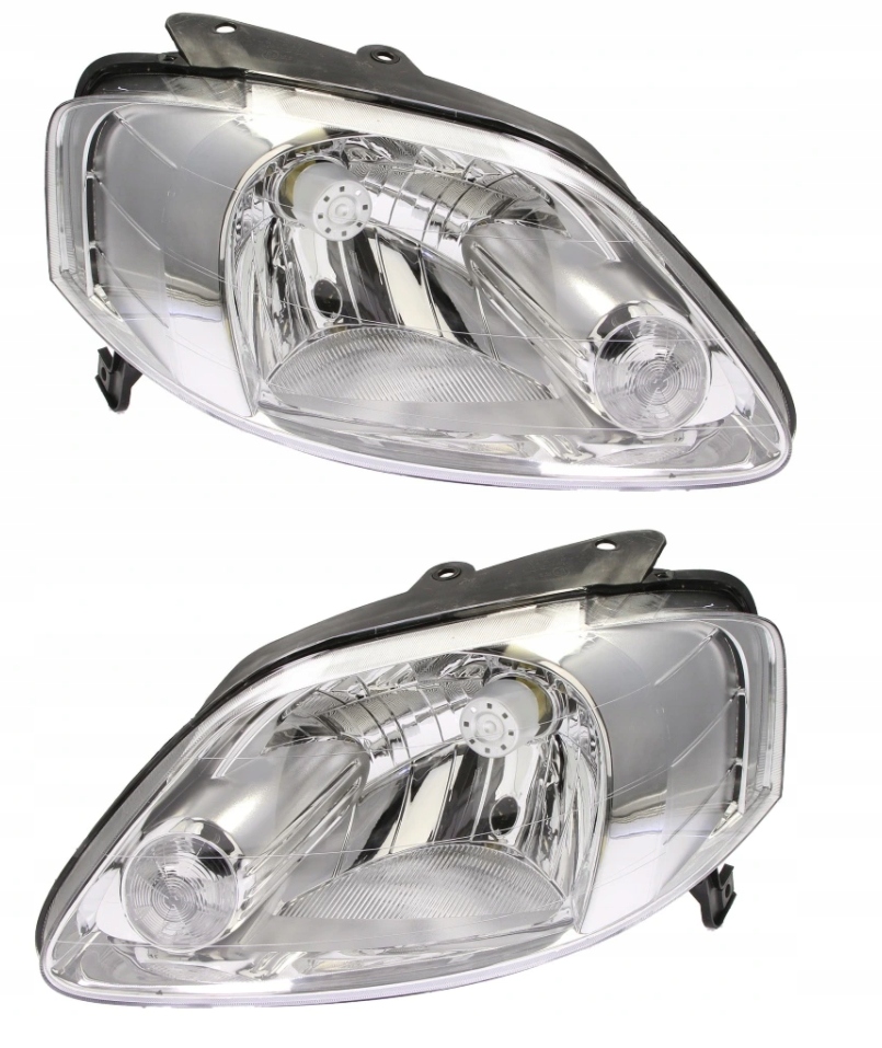 

Volkswagen Fox Komplet Reflektorów Lamp Przednich
