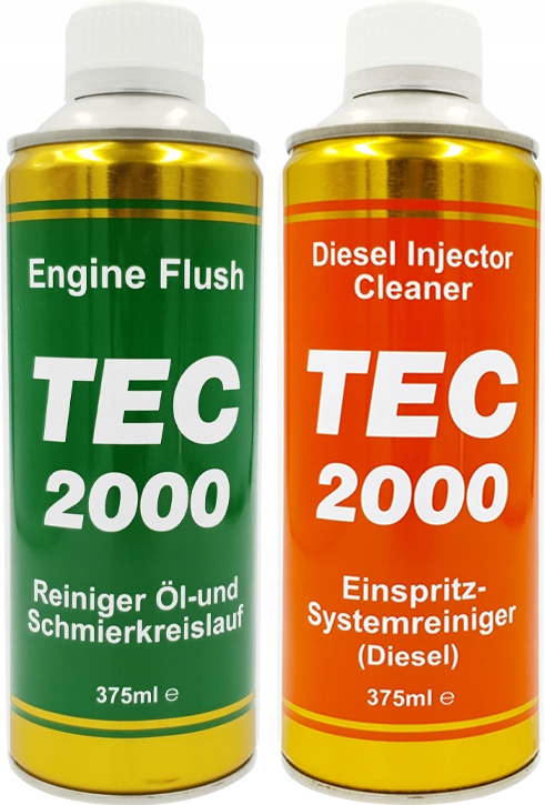 TEC2000 CZYSZCZENIE WTRYSKÓW ON + PŁUKANIE SILNIKA