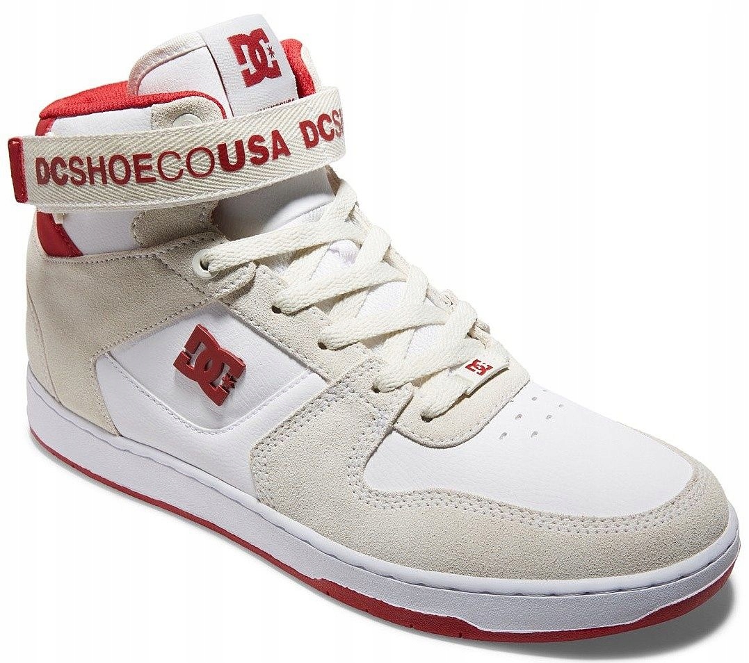 Boty Dc Shoe Usa Pensford Hi vysoké tan/red TR0 4