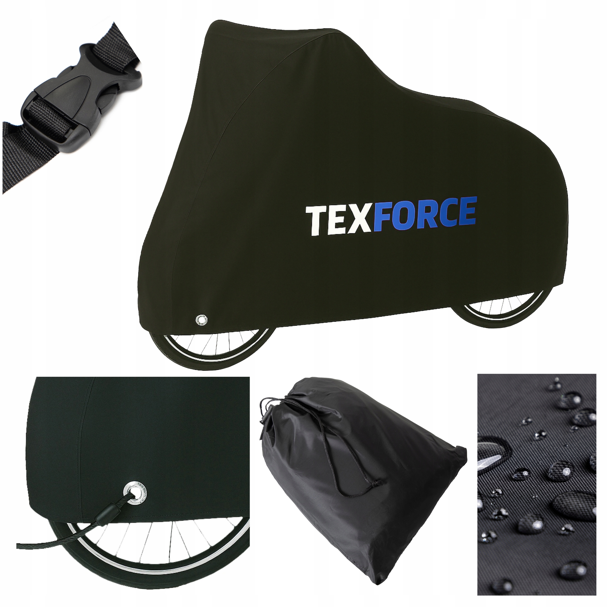 Obal na 2 jízdní kola Vodotěsný, odolný na zimu pro skladování