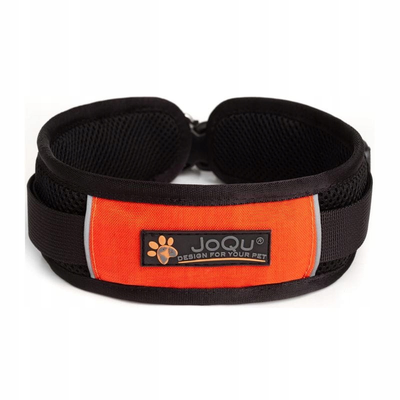 Levně Obojek Pro Velkého Psa Široký JoQu Extreme Collar Oranžový L