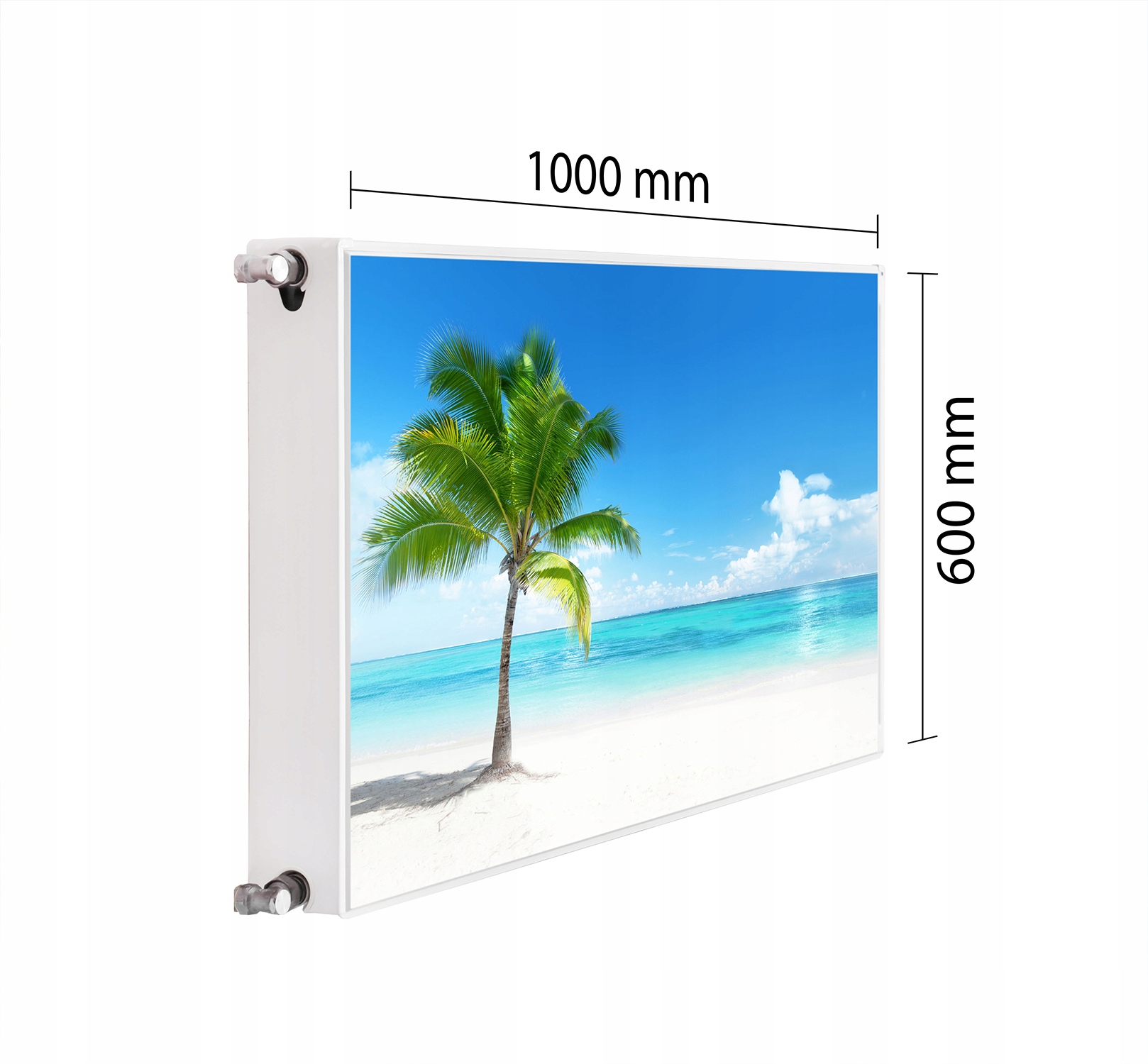 Kryt Na Radiátor Maskovač 100x60 Pláž Podložka Magnet