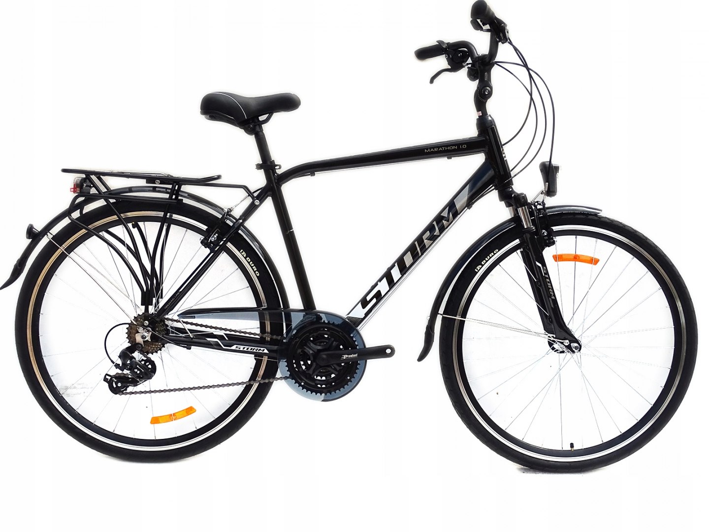 Rower Trekingowy 28 Męski Storm Marathon Rama 21