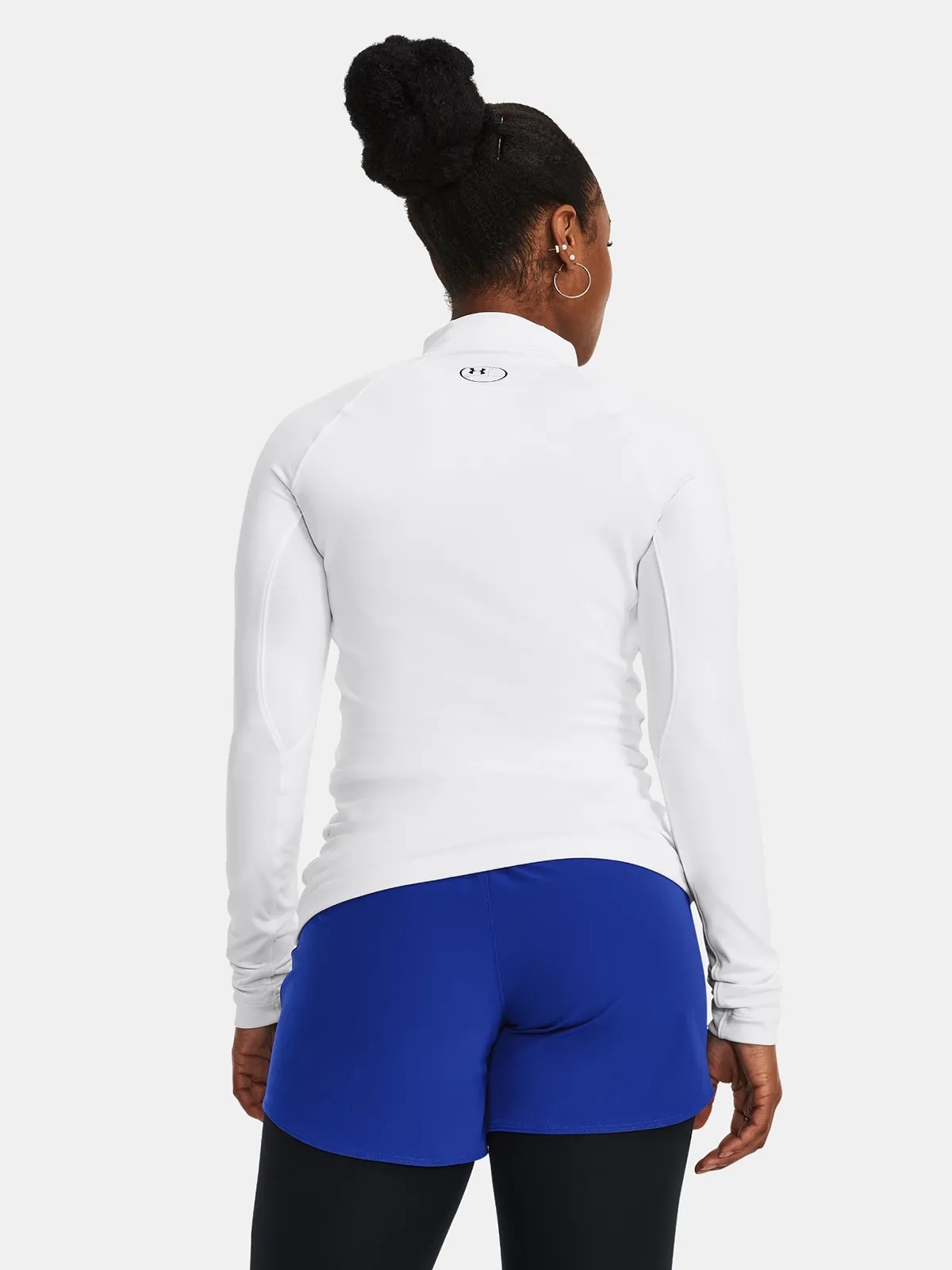 Under Armour Tričko Ua Cg Authentics Mockneck-WHT