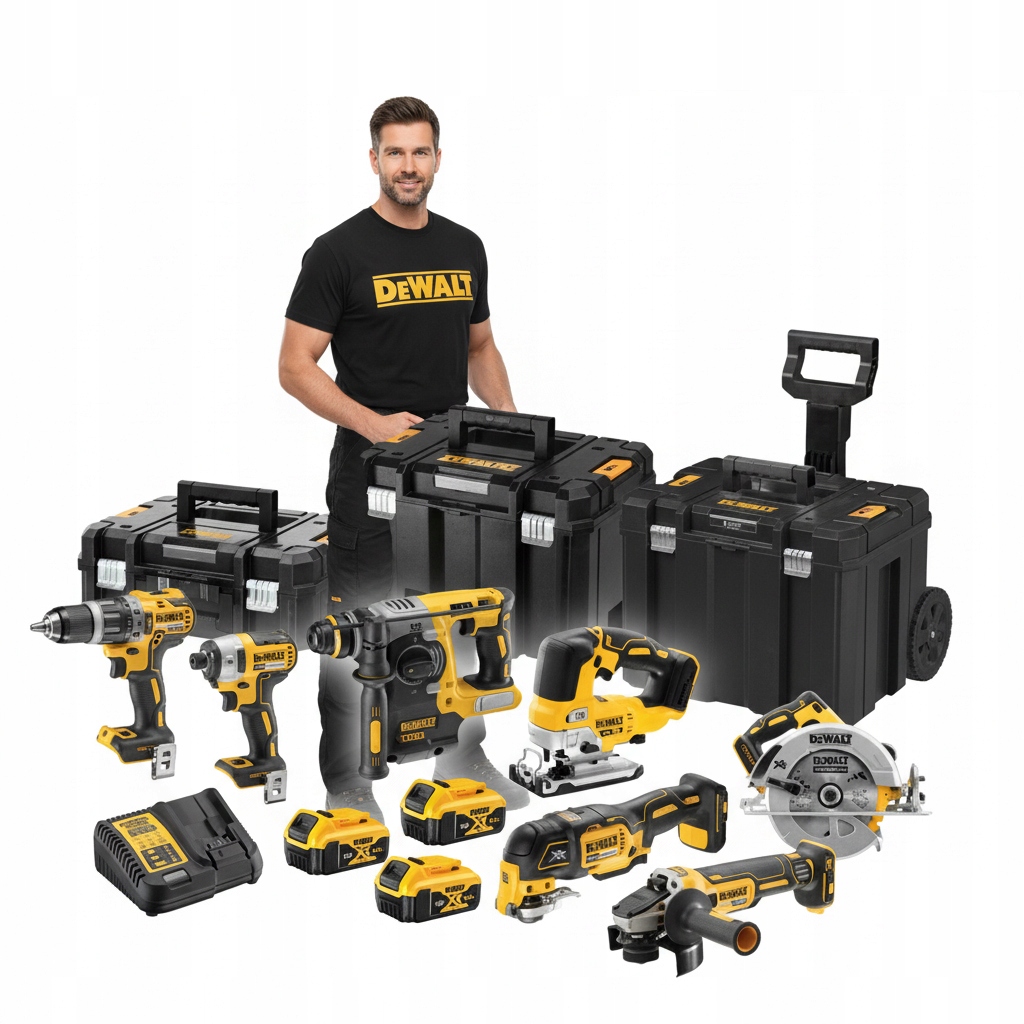 Dewalt Zesaw 18V DCK755P3T DCD796 DCF887 DCH273 DCG405 DCS570 DCS355 DCS334