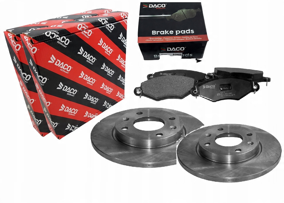 

Tarcza Klocki Przód Peugeot 206 206+ 306 Xsara