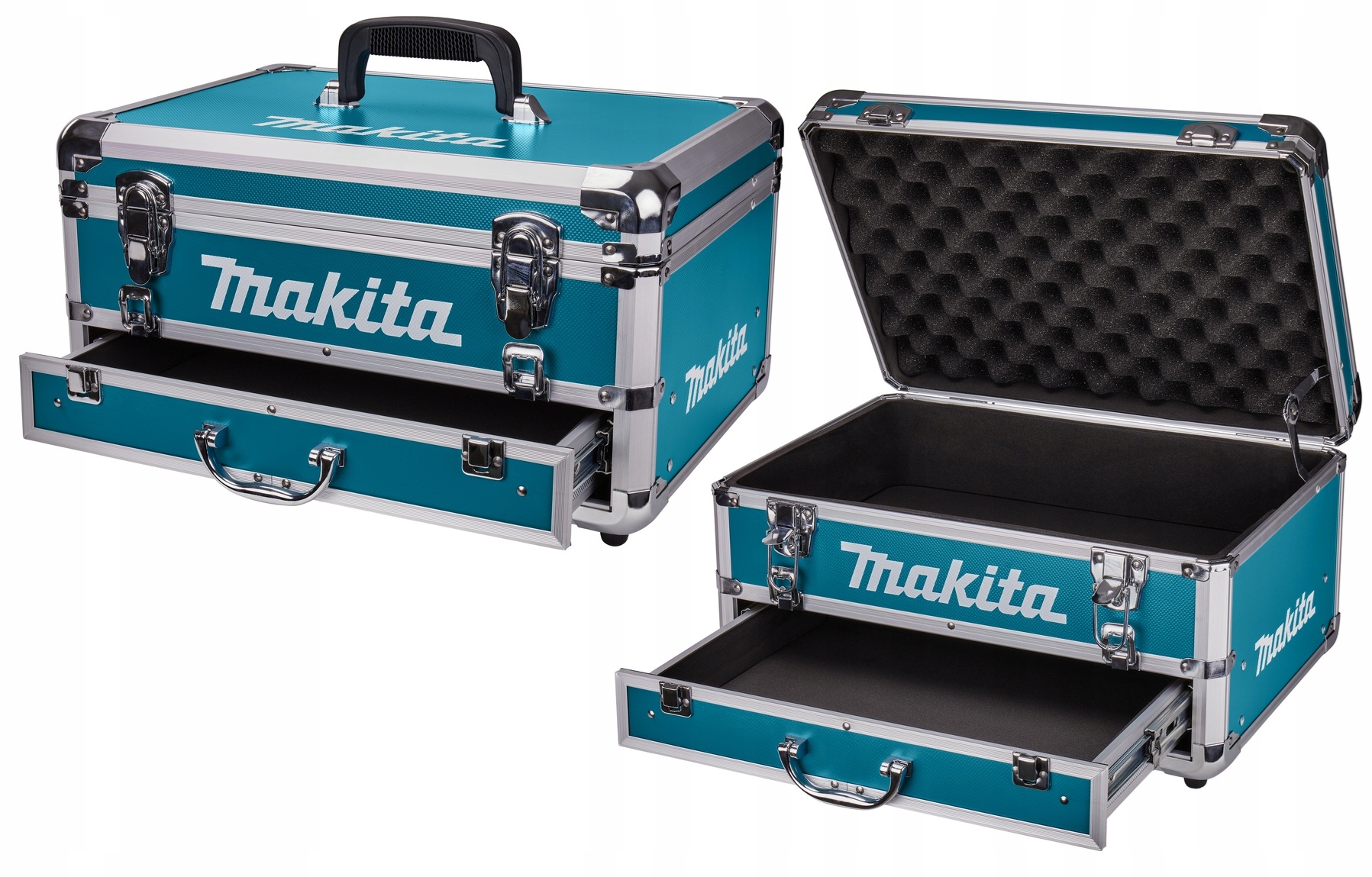 Makita 823324-5 Kufer Walizka aluminiowa narzędziowa z szufladą Organizer