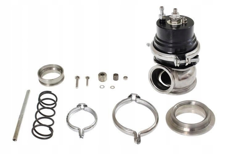 Wastegate vonkajšie TurboWorks 60mm 1.6 Bar V - Band čierna