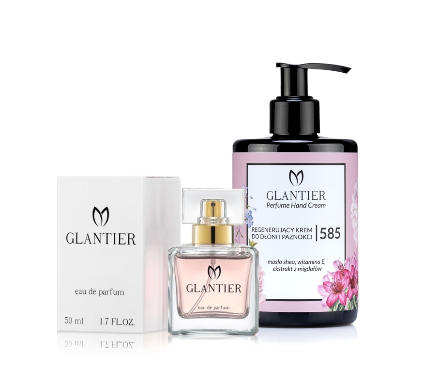 Sada Glantier Parfém 50 ml 585 krém na ruce 300 ml 585