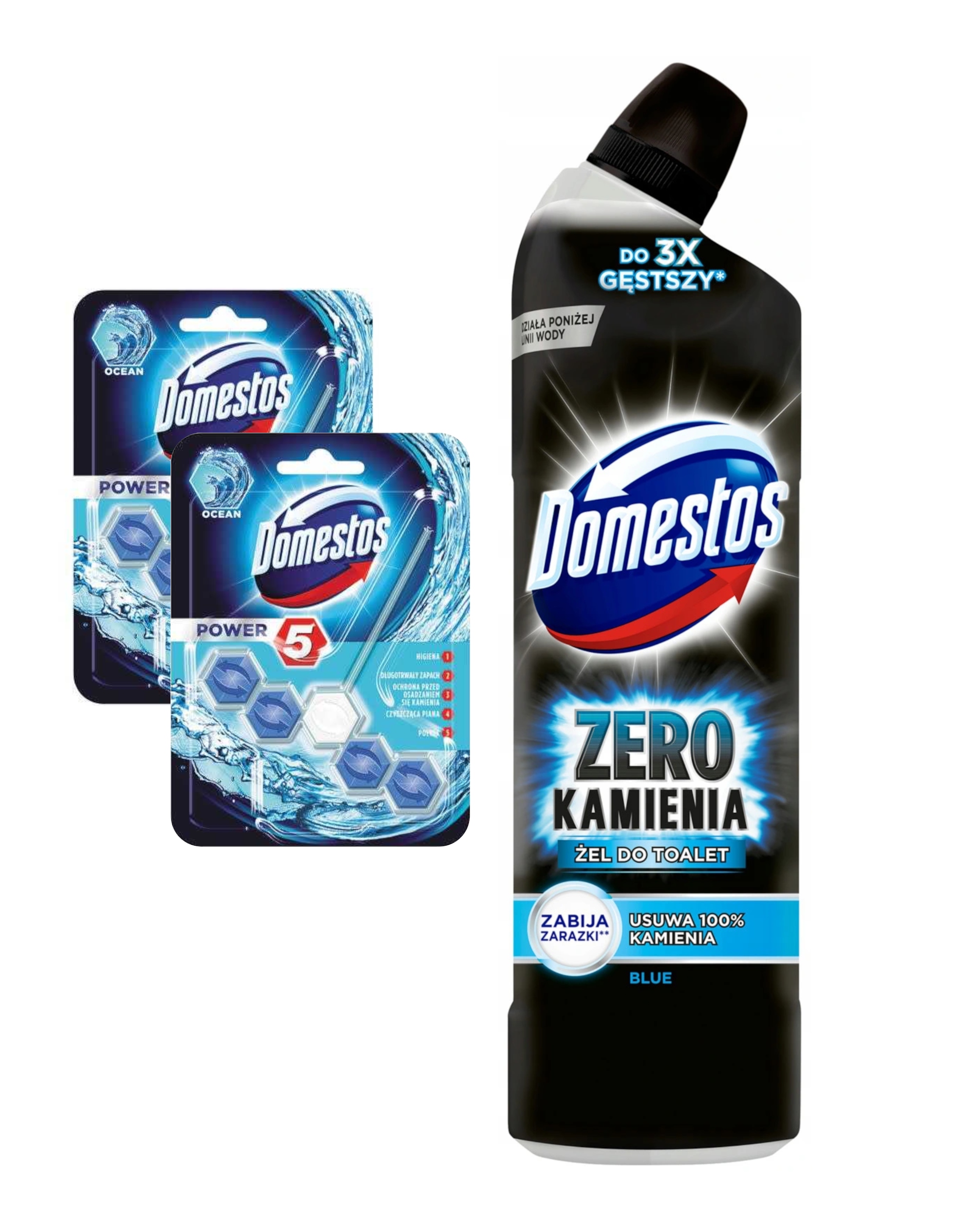 

Domestos Zero Kamienia Ocean zawieszka power5