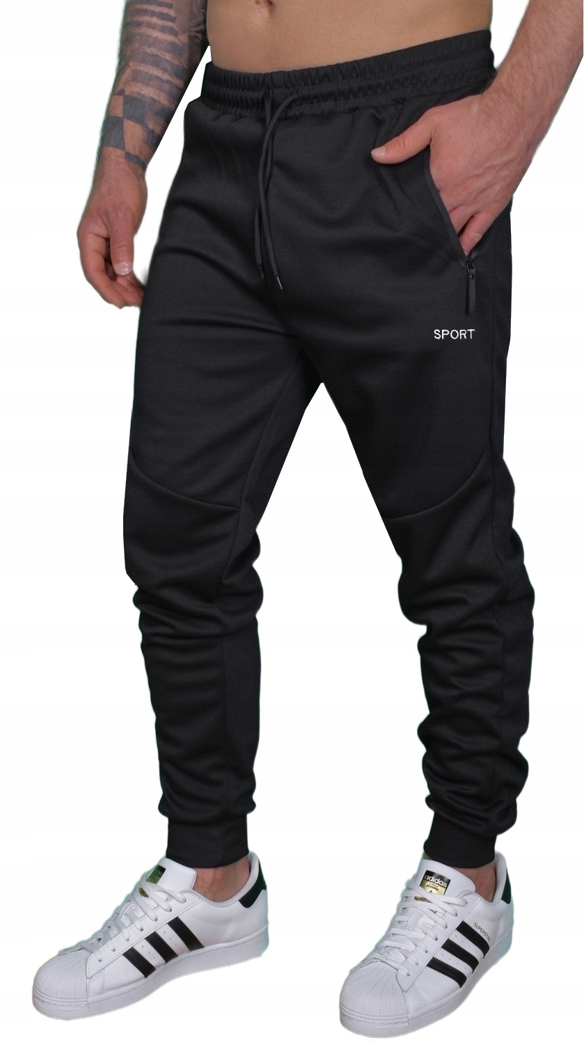 MĘSKIE SPODNIE DRESOWE JOGGERY DRESY Marka inna