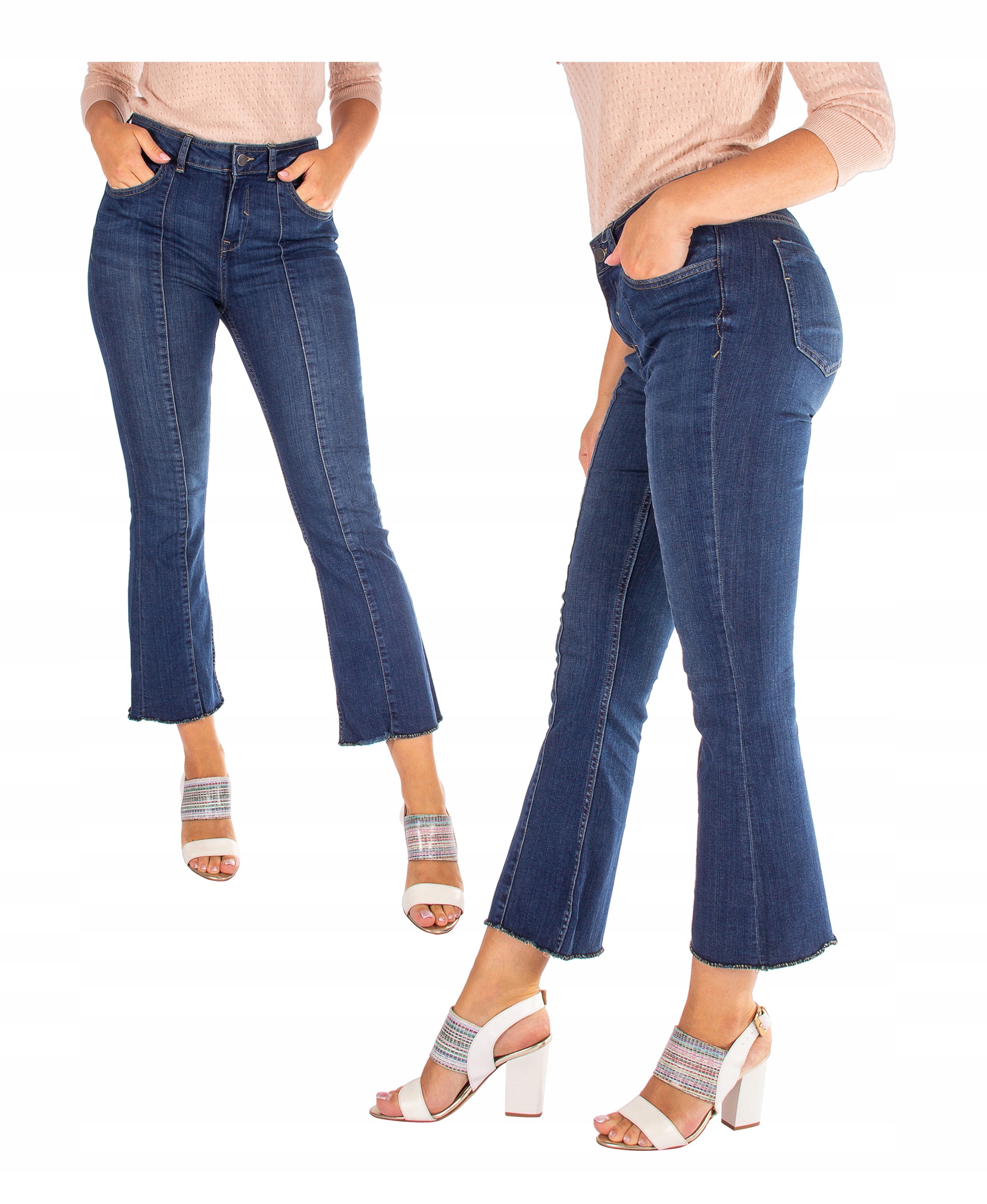 

Dzwony Spodnie Dzwony jeansy dzwony 40