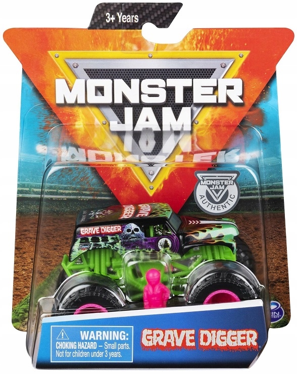 

Grave Digger Monster Jam Auta Cars Hot Trucks 1:64