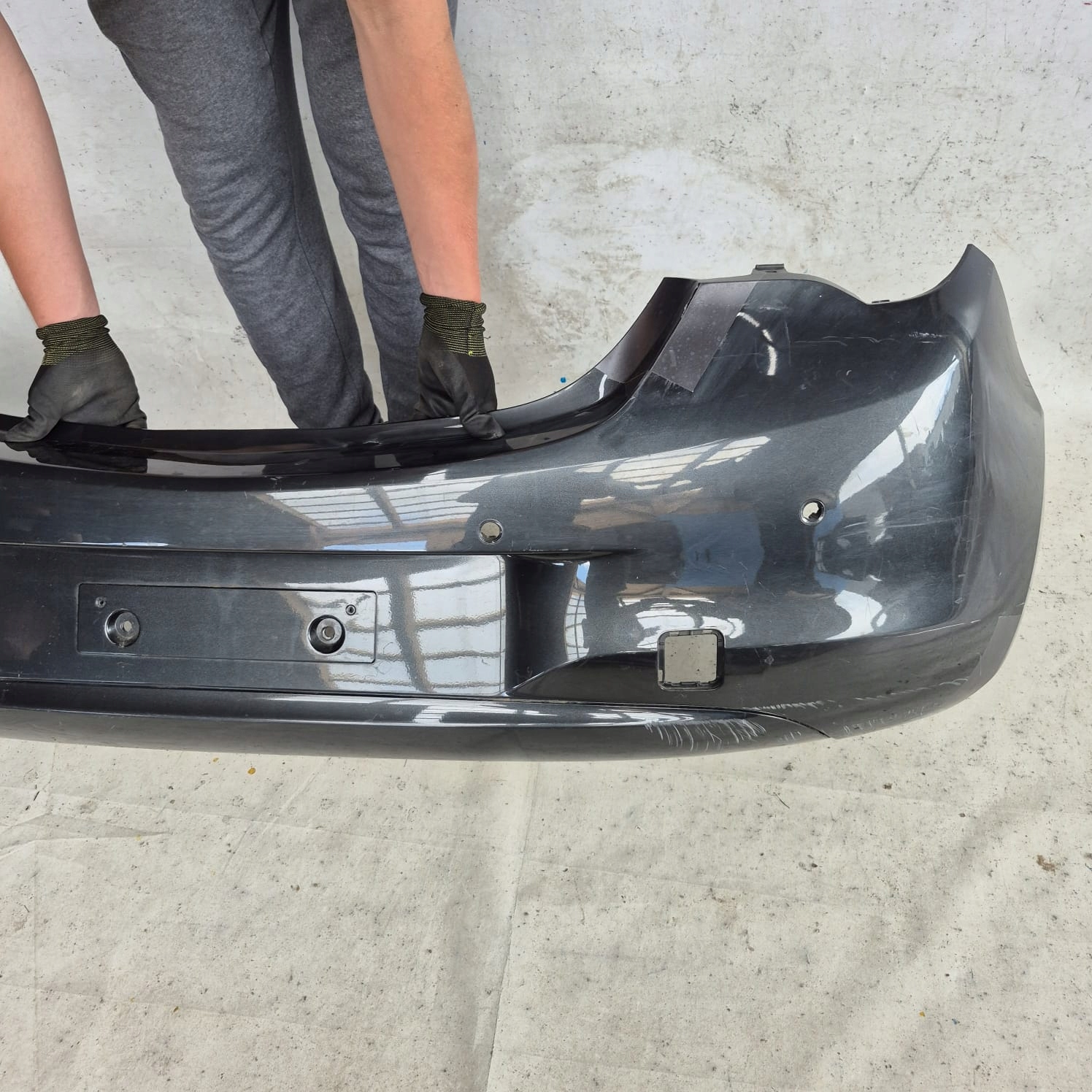 OPEL CORSA E 14-19 bumper rear part rear PDC