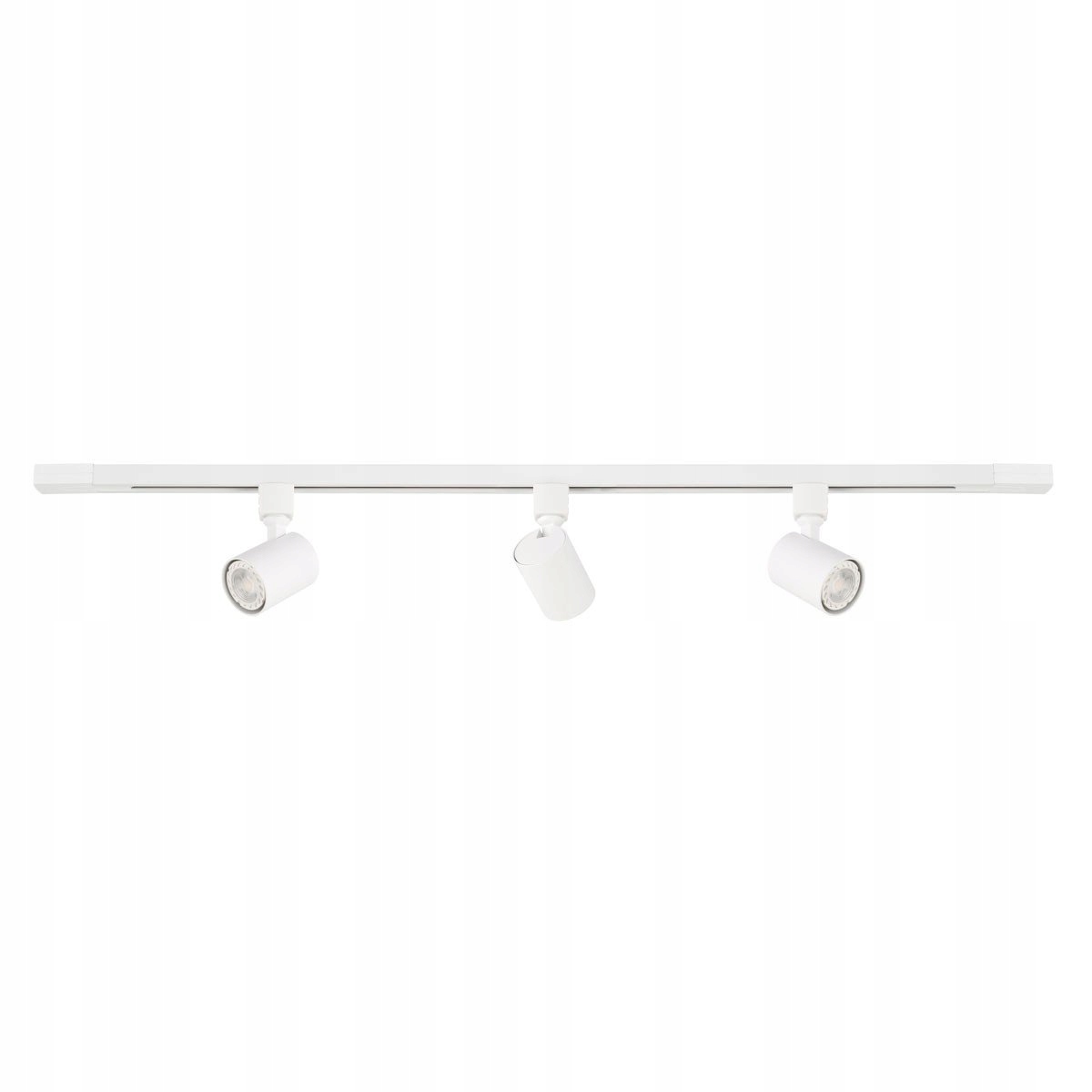 Trojbodový biely koľajový reflektor Lumsi TRL-2071-3T-10-WH Italux