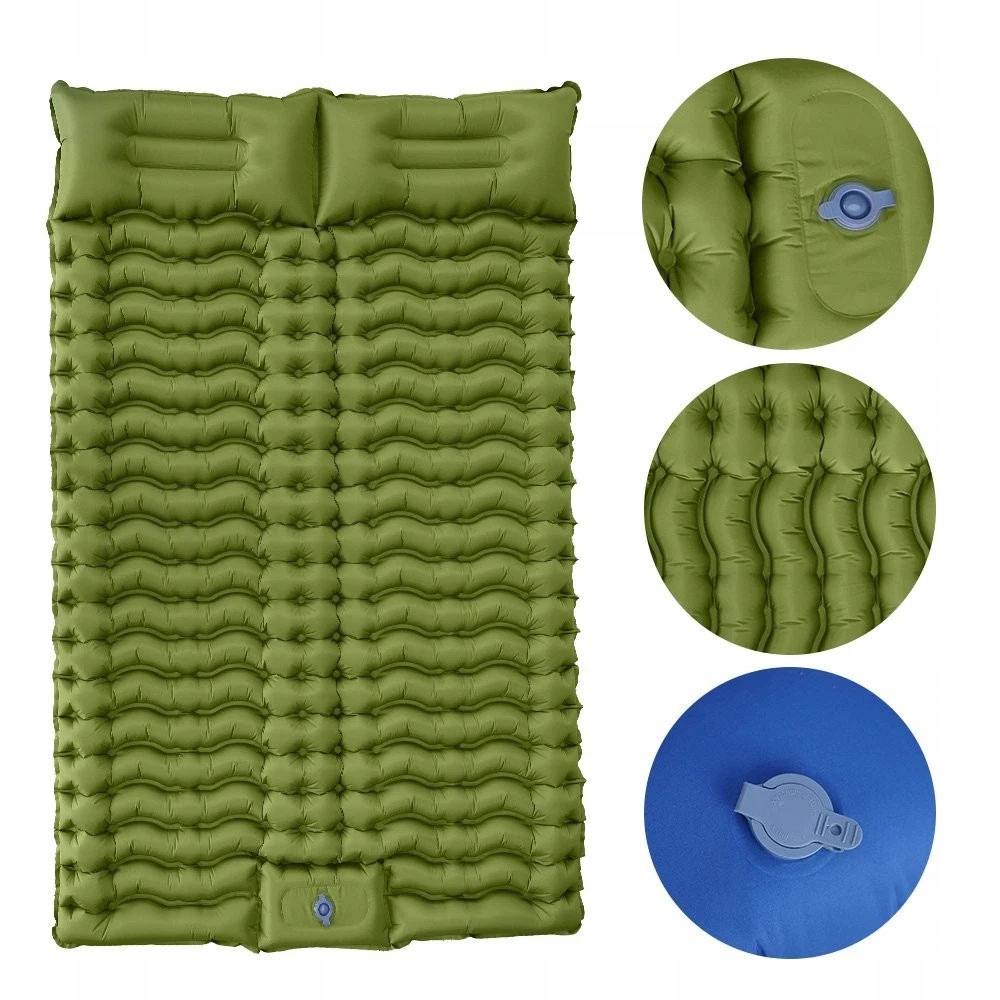 Nafukovací Kempingová Samonafukovací Podložka Pro Dvě Osoby S Pouzdro