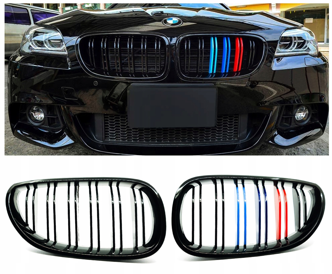Gril Mřížky Ledviny Bmw F10 M5 2010-2016 F11 2010-2016 F18 2010-2016 M-color