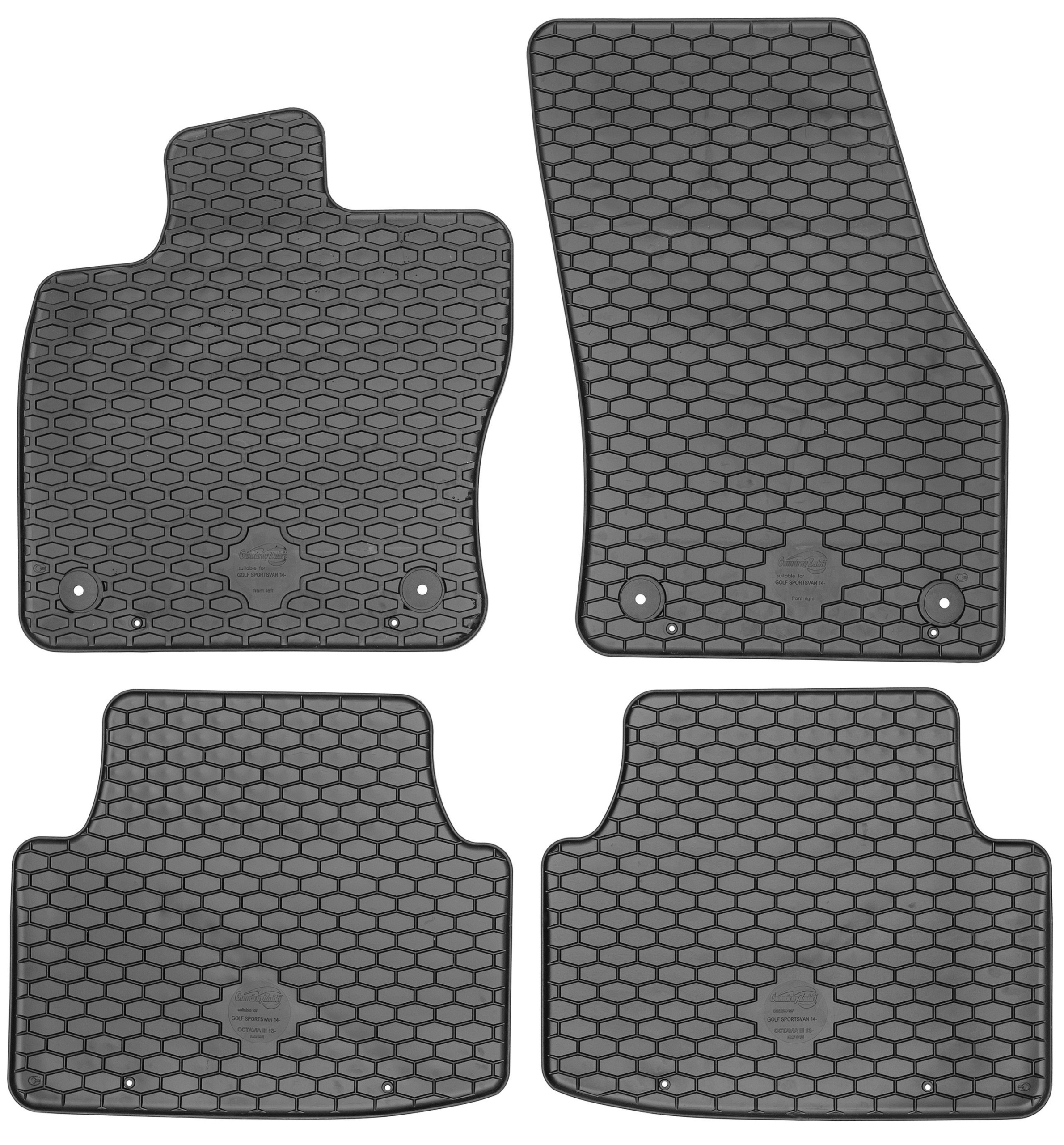 

Golf VII Sportsvan 2014- Dywaniki gumowe