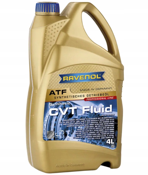 RAVENOL ATF CVT FLUID 5L - OLEJ PRZEKŁADNIOWY SKRZYNIA BEZSTOPNIOWA Producent Ravenol