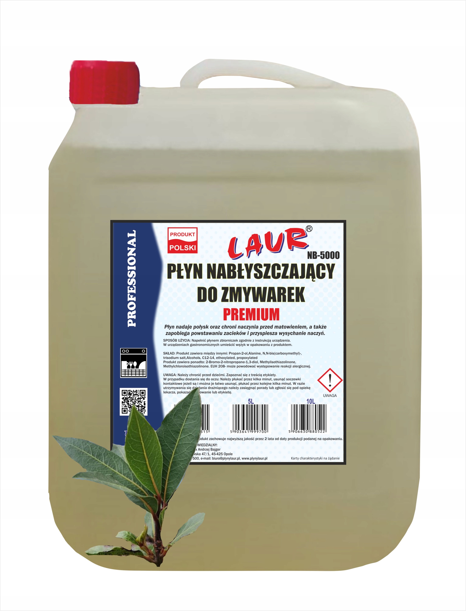 Leštidlo do myčky nádobí Gastro 10L Laur (HoReCa)