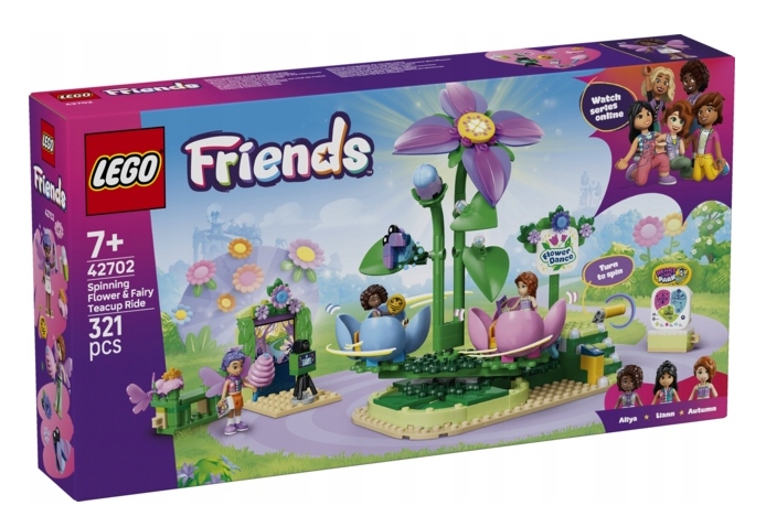 Lego 42702 Friends Vílí Kolotoč S Květinami