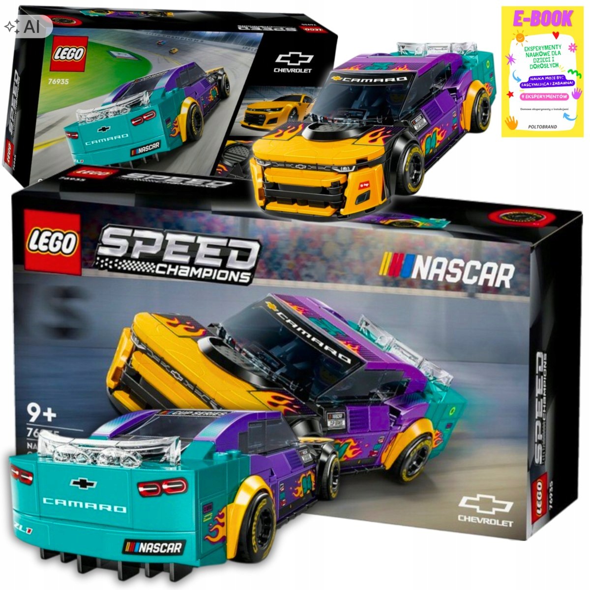 Lego Autko Nascar Next Gen Chevrolet Camaro Zl1 Dla Niego Ebook