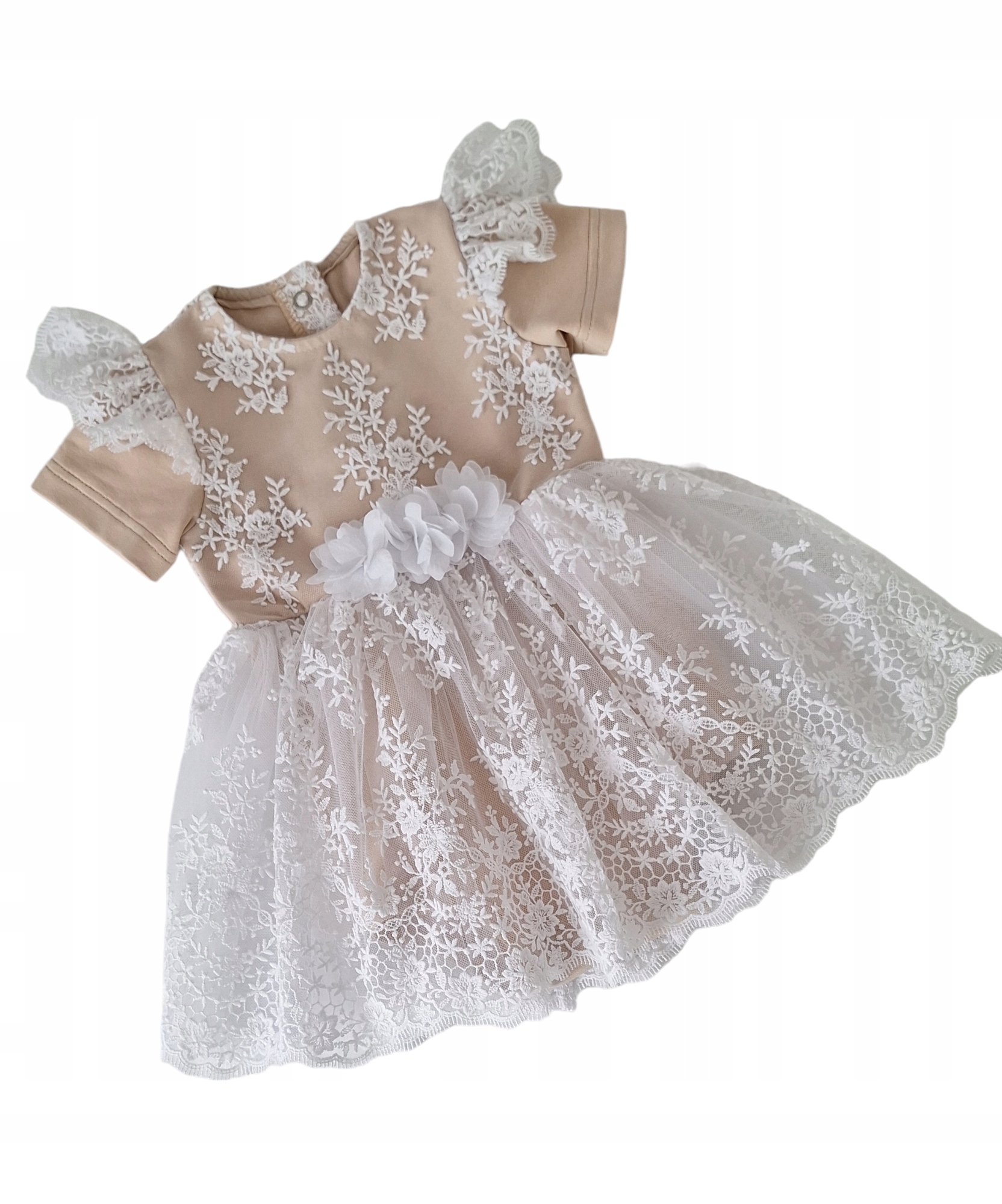 Sukienka do Chrztu roczek MIA