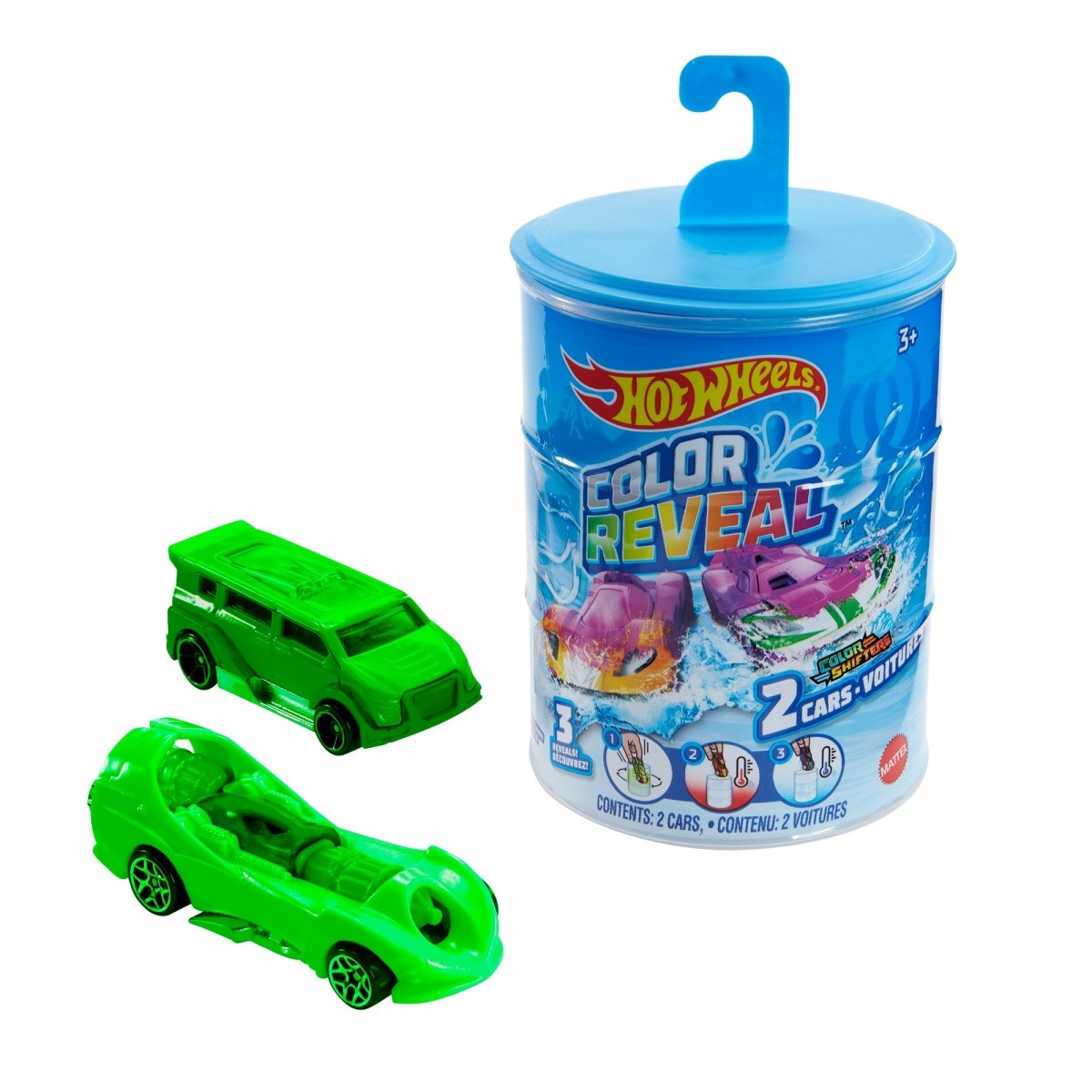 

Hot Wheels Color Reveal 2-pak samochodów GYP13
