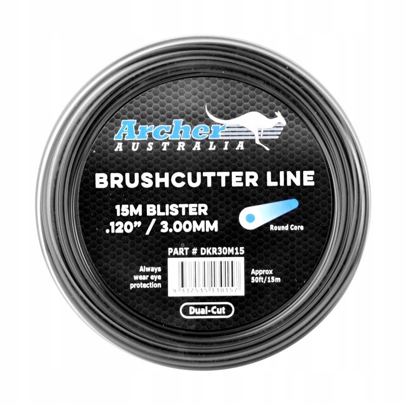 

Żyłka Tnąca Z Rdzeniem 3.0mm 12m Archer DKR30M15