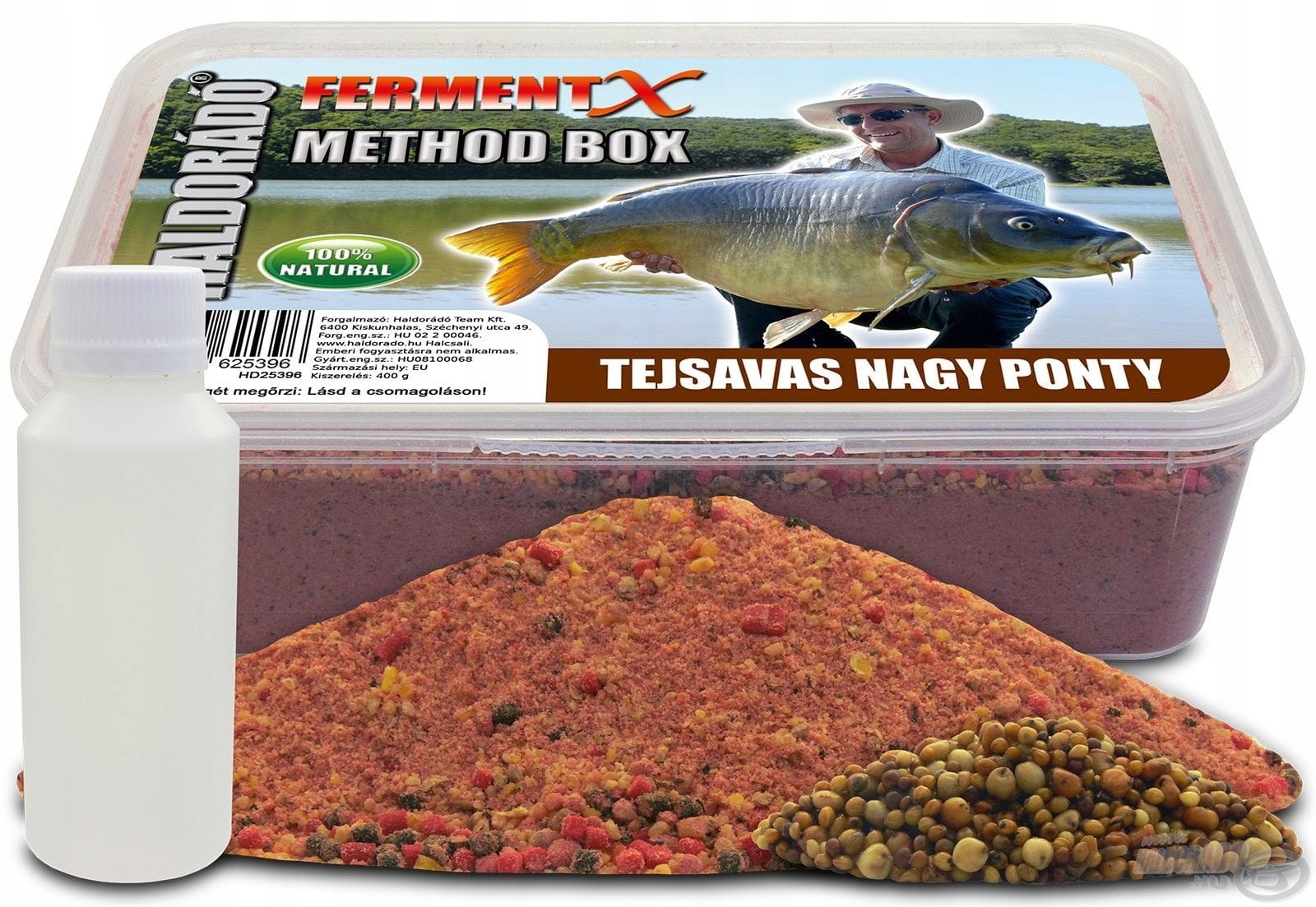 Zanęta Haldorado FermentX Method Box Duży Karp Karpiowa Method Feeder
