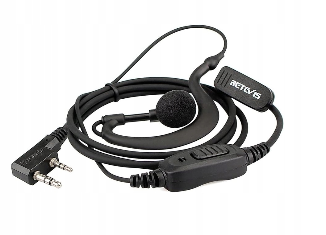 Zestaw Słuchawkowy Słuchawka Radiowa Do Pxton Baofeng Kenwood Walkie Talkie