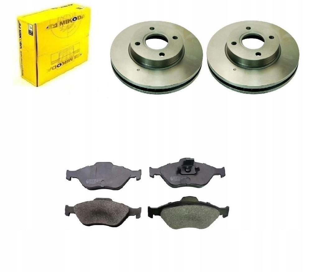 Kotouče Kostky Fiesta 2001- Fusion 2003- Ka Puma Mazda 2 Přední 258 mm Sada