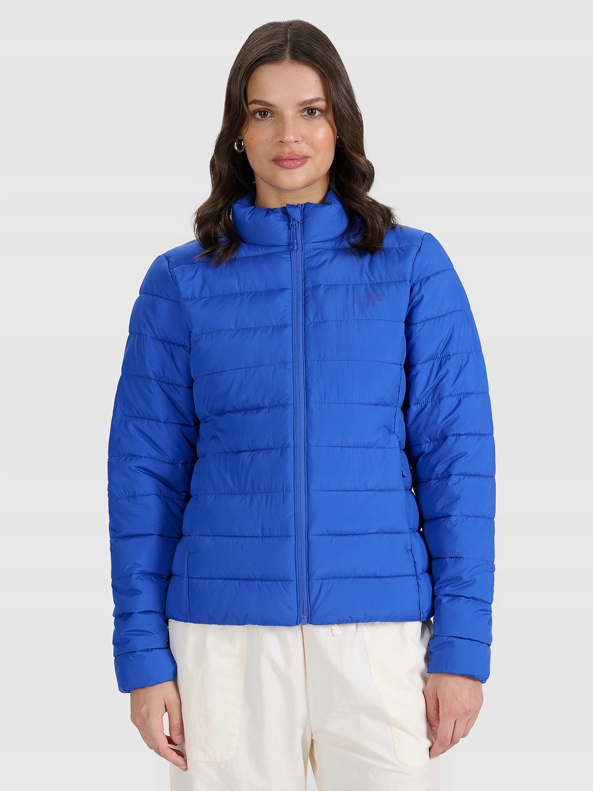 4F Dámská přechodová bunda Modrá M