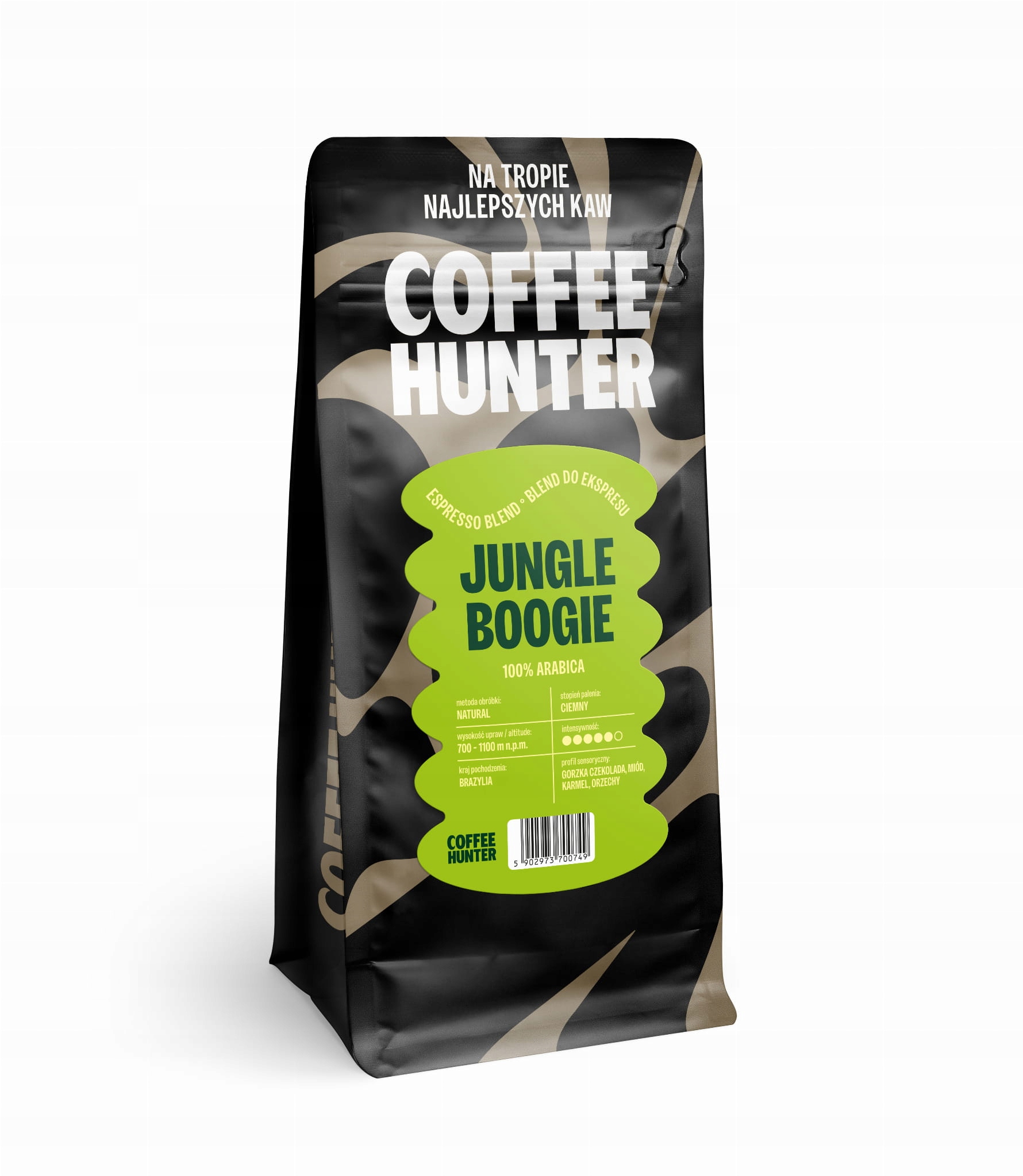 Levně Eben Blend (jungle Boogie) Káva Zrnková 1000 g