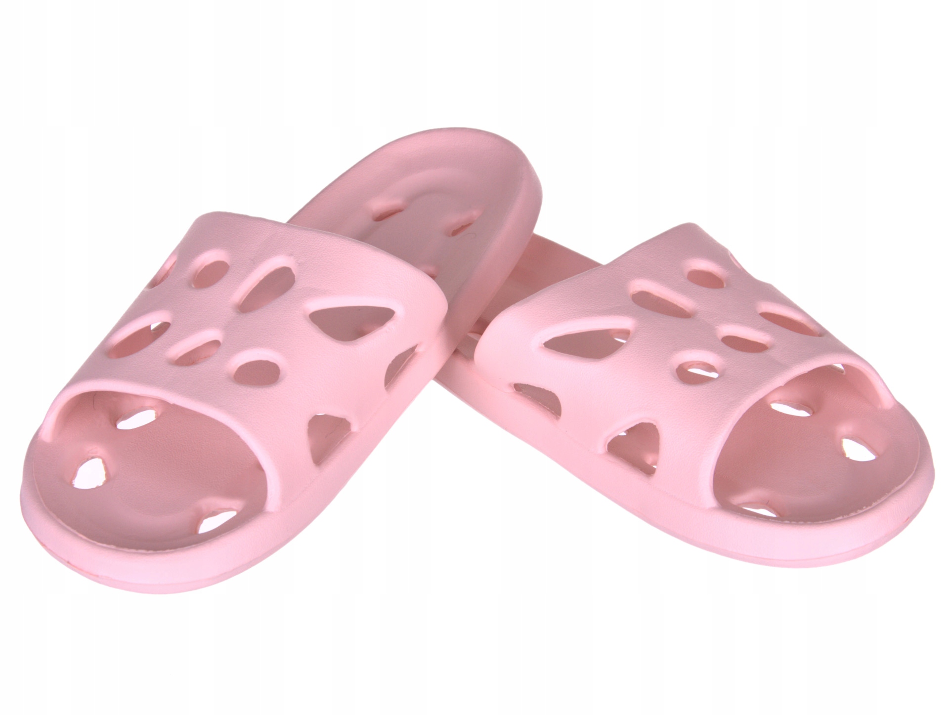 LEKKIE KLAPKI PIANKOWE NA BASEN PLAŻA DOMOWE dziurki w podeszwie_40-41 Wzór dominujący bez wzoru