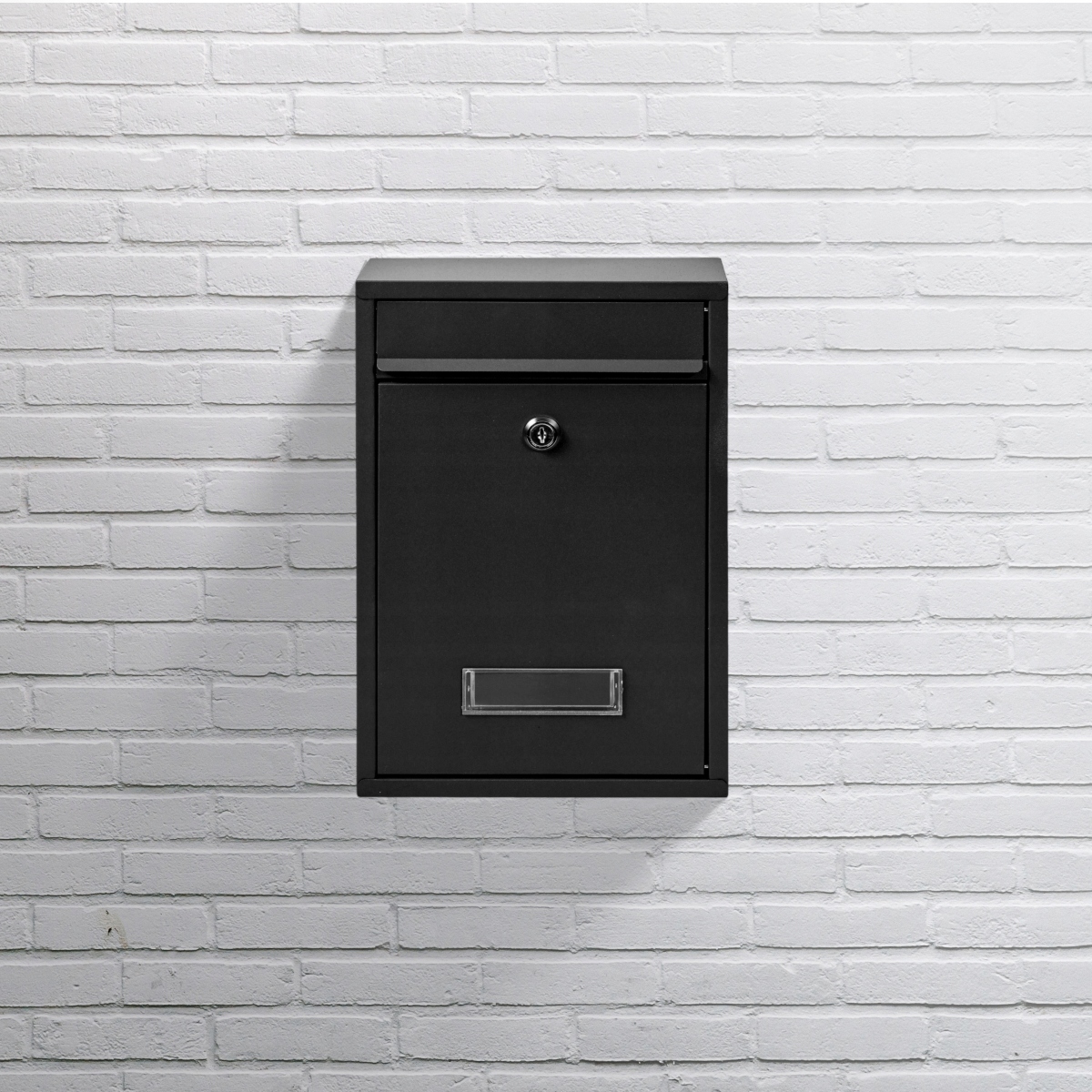 SKRZYNKA POCZTOWA RIB CZARNY + WZORY Z NAPISEM Marka M-TEC