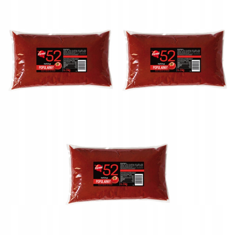 Kečup populární Fanex 3 kg X3