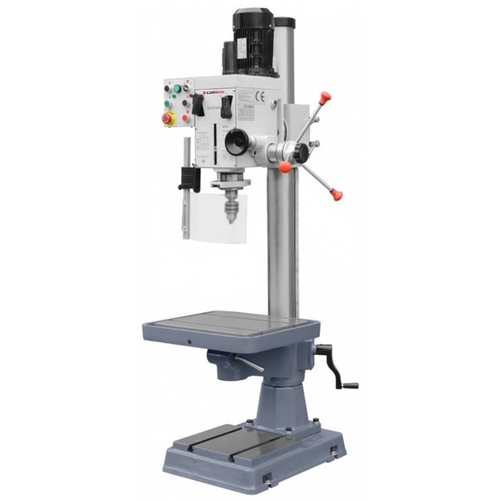 MOCNA PRZEMYSŁOWA WIERTARKA SŁUPOWA PRZEKŁADNIOWA 40 mm CORMAK ZS40HS Marka Cormak