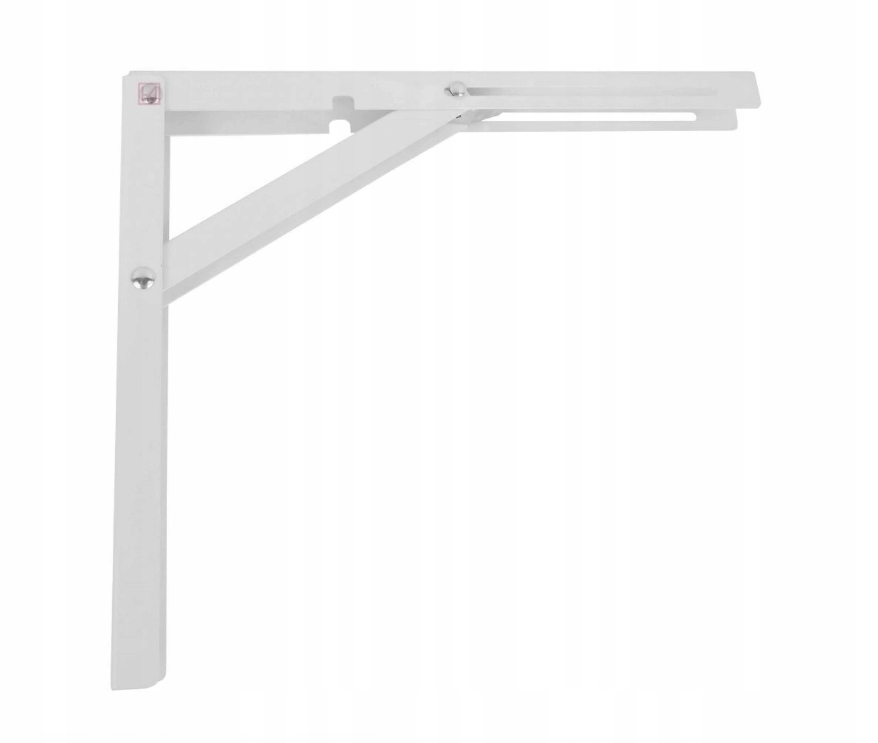 

Wspornik blatu półki składany L-400 Biały 100 kg