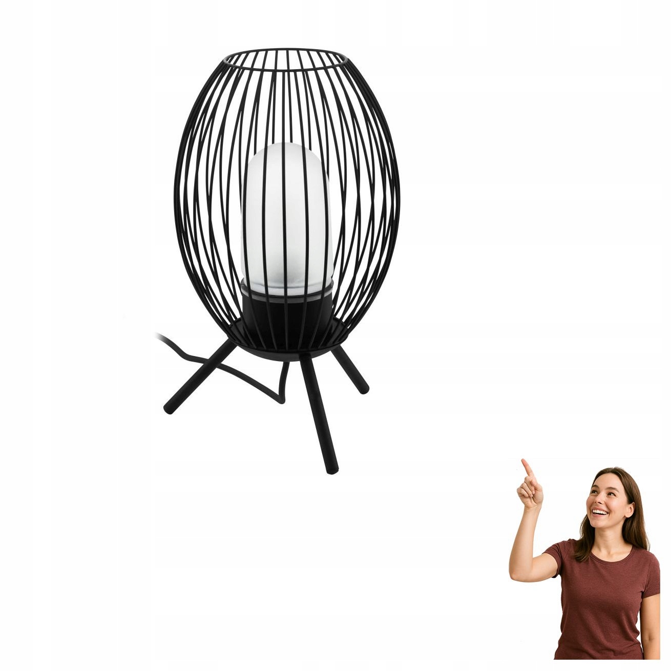 Vonkajšia stolová lampa Fusignano 900123 Eglo