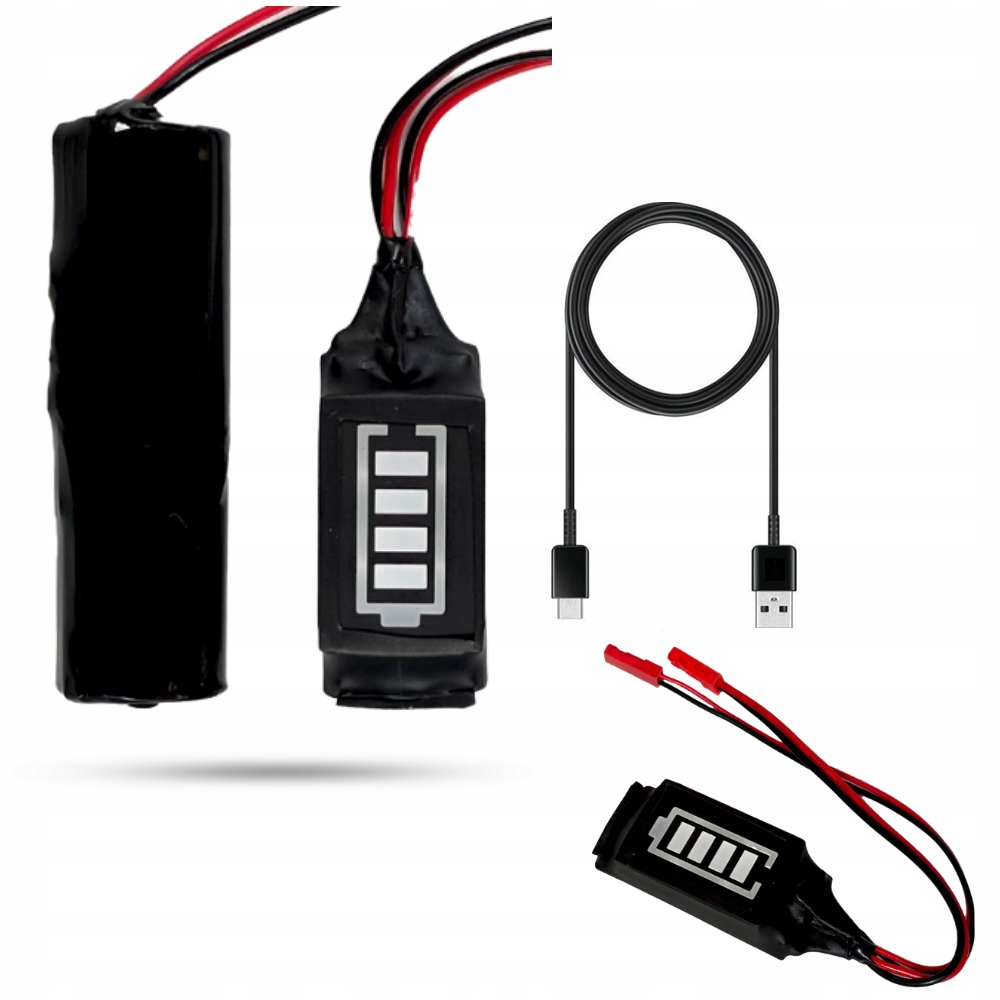 Ładowarka Do Baterii Akumulatorowych Do Kamer Dronów Rc Bateria 5000 Mah