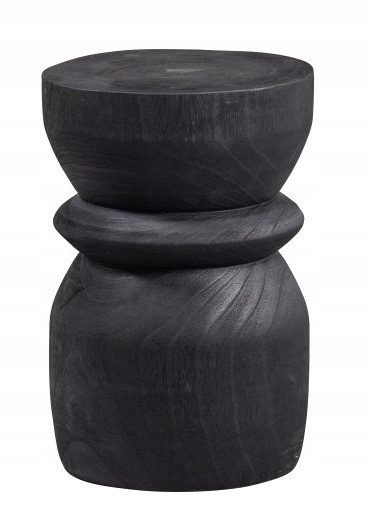 Stolík Bikkel, čierny, Woood